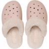 Crocs Unisex-Adult Classic Fuzz Scuff Slippers(Quartz)