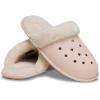 Crocs Unisex-Adult Classic Fuzz Scuff Slippers(Quartz)