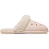 Crocs Unisex-Adult Classic Fuzz Scuff Slippers(Quartz)