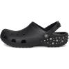 Crocs Unisex-Adult Classic Studded Clog(Black)