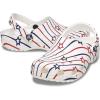 Crocs Unisex-Adult Classic United States Military Clogs(Stars & Stripes)