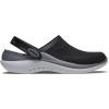 Crocs Unisex-Adult Literide 360 Clog(Black/Slate Grey)