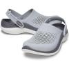 Crocs Unisex-Adult Literide 360 Clog(Light Grey/Slate Grey)