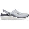 Crocs Unisex-Adult Literide 360 Clog(Light Grey/Slate Grey)