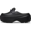 Crocs Unisex-Adult Stomp Loafers(Black/Black)