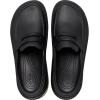 Crocs Unisex-Adult Stomp Loafers(Black/Black)
