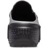 Crocs Unisex-Adult Stomp Loafers(Silver/Black)