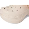 Crocs Women’s Bae Lined Clogs, Fuzzy Platform Slippers(Quartz)