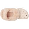 Crocs Women’s Bae Lined Clogs, Fuzzy Platform Slippers(Quartz)