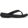 Crocs Women’s Capri V Diamante Flip(Black Glitter)