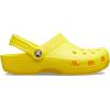 Crocs Women’s Classic Marbled Tie-dye Clogs(Lemon)