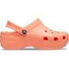 Crocs Women’s Classic Platform Clog(Papaya)
