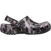 Crocs Women’s Classic Solar Rainbow Clogs(Black/Bleach Dye)
