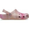 Crocs Women’s Classic Solar Rainbow Clogs(Cork/Multicolor Dip)
