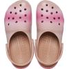 Crocs Women’s Classic Solar Rainbow Clogs(Cork/Multicolor Dip)