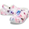 Crocs Women’s Classic Solar Rainbow Clogs(Garnet/Multi)