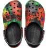 Crocs Women’s Classic Solar Rainbow Clogs(Multi/Black)