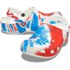 Crocs Women’s Classic Solar Rainbow Clogs(Multi/White)