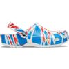Crocs Women’s Classic Solar Rainbow Clogs(Multi/White)