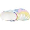 Crocs Women’s Classic Solar Rainbow Clogs(White/Multi)