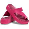 Crocs Women’s Getaway Toe Loop Platform Sandals(Dragon Fruit)