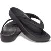 Crocs Women’s Platform Flip Flop Sandal(Black)