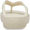 Crocs Women’s Platform Flip Flop Sandal(Bone)