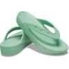 Crocs Women’s Platform Flip Flop Sandal(Jade Stone)
