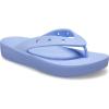 Crocs Women’s Platform Flip Flop Sandal(Moon Jelly)