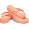 Crocs Women’s Platform Flip Flop Sandal(Papaya)