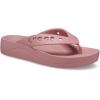 Crocs Women’s Platform Flip Flop Sandal(Pink)