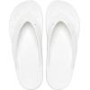 Crocs Women’s Platform Flip Flop Sandal(White)
