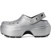 Crocs Women’s Stomp Clogs(Silver)