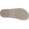 Crocs womens Brooklyn Platform Flip Flops(Cork/Mushroom Stubbed)