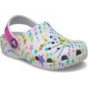 Crocs Kids’ Classic Glitter Clog(Shimmer/Multi Disco Party)