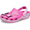 Crocs Unisex Adult Barbie Classic Clogs(Electric Pink)