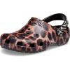 Crocs Unisex Adult Classic Animal Print Clogs(Black/Multi Ani)