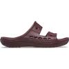 Crocs Unisex Adult Classic Animal Print Clogs(Burgundy)