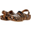 Crocs Unisex Adult Classic Animal Print Clogs(Dark Gold/Zebra Print)