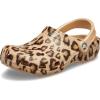 Crocs Unisex Adult Classic Animal Print Clogs(Leopard/Gold)