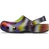 Crocs Unisex Adult Classic Clogs(Black/Multi Solarized)