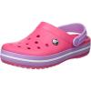 Crocs Unisex Adult Classic Clogs(Paradise Pink/Iris)