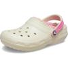 Crocs Unisex Adult Classic Lined Clog(Bone/Color Dip)