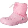 Crocs Unisex Adult Classic Lined Neo Puff Boots(Ballerina Pink)