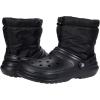 Crocs Unisex Adult Classic Lined Neo Puff Boots(Black/Black)