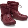 Crocs Unisex Adult Classic Lined Neo Puff Boots(Garnet)
