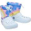 Crocs Unisex Adult Classic Lined Neo Puff Boots(Pastel Tie Dye)