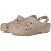 Crocs Unisex Adult Floral Classic Clogs(Taupe)