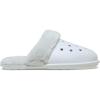 Crocs Unisex-Adult Classic Fuzz Scuff Slippers(Moonlight)