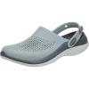 Crocs Unisex-Adult Literide 360 Clog(Light Grey/Slate Grey)